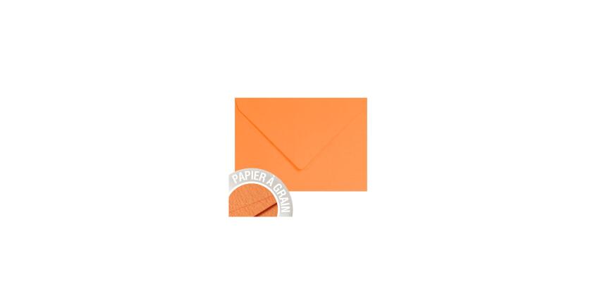 Paquet de 5 enveloppes Grain de Pollen 162x229mm 120g/m² - Curcuma