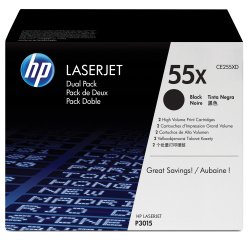 HP 55X Original Negro 2 pieza(s)