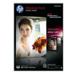 HP Premium Plus Semi-gloss Photo Paper papel fotográfico Semi-brillo A3