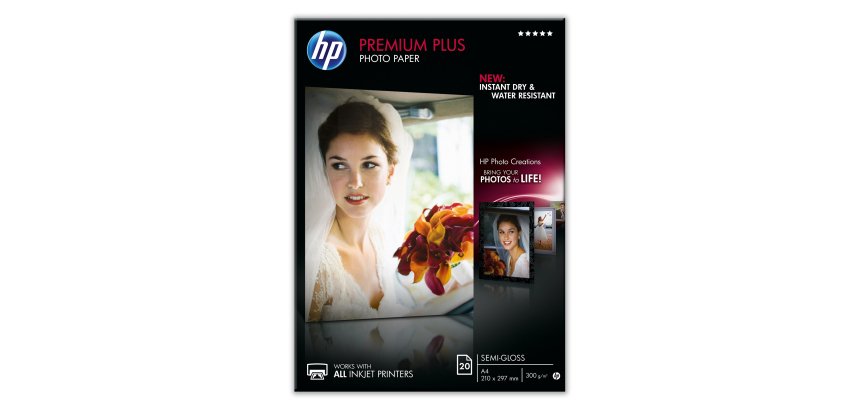 HP Premium Plus Semi-gloss Photo Paper papel fotográfico Semi-brillo A3