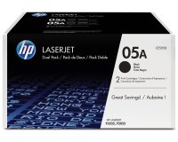 HP 05A / CE505D Tóner original negro de capacidad estándar (2300 páginas)