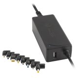 Adaptador de corriente ngs automatic 90w con 9 adaptadores y salida usb 2a