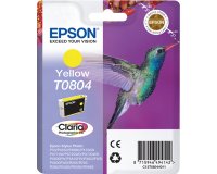 Epson T0804 / C13T08044011 Cartucho original amarillo (620 páginas)