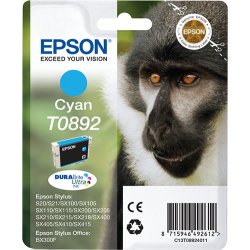 Epson Monkey Cartucho T0892 cian