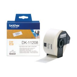 Brother DK-11208 Etiquetas precortadas de dirección grandes (papel térmico)