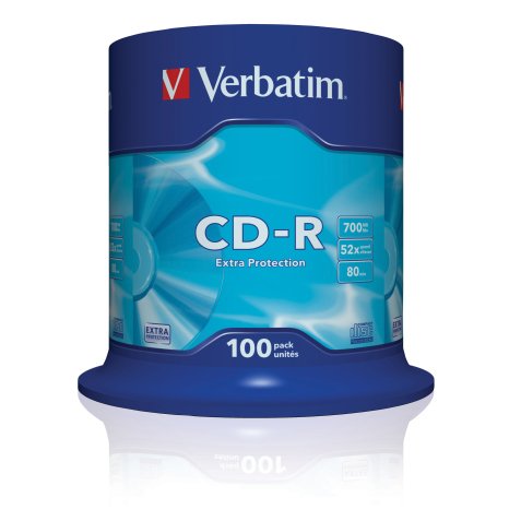 Verbatim CD-R Extra Protection 700 MB 100 pieza(s)