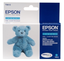 Epson Teddybear Cartucho T0612 cian