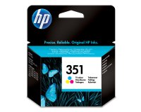 HP 351 CB337EE Cartucho Original tricolor (170 páginas)