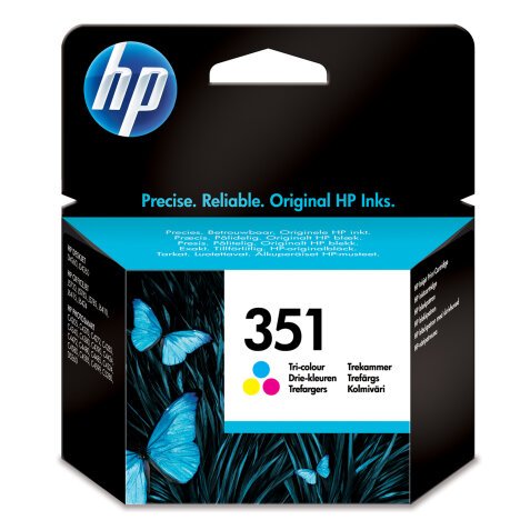 HP 351 CB337EE Cartucho Original tricolor (170 páginas)