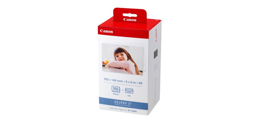 Canon KP-108IN Kit para impresora Selfy CP  (108 páginas)