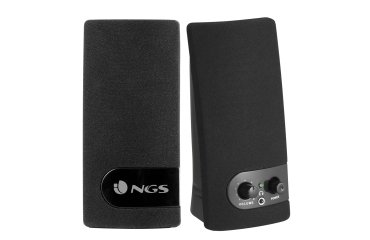 Altavoces NGS SB150, De 1 vía, 2.0 canales, Alámbrico, 4 W, 100 - 20000 Hz, Negro