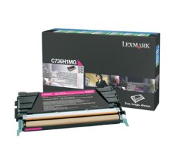Lexmark C736H1MG Tóner original magenta de alta capacidad (10000 páginas)