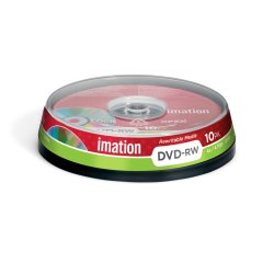 Imation 10 x DVD-RW 4.7GB 4,7 GB 10 pieza(s)