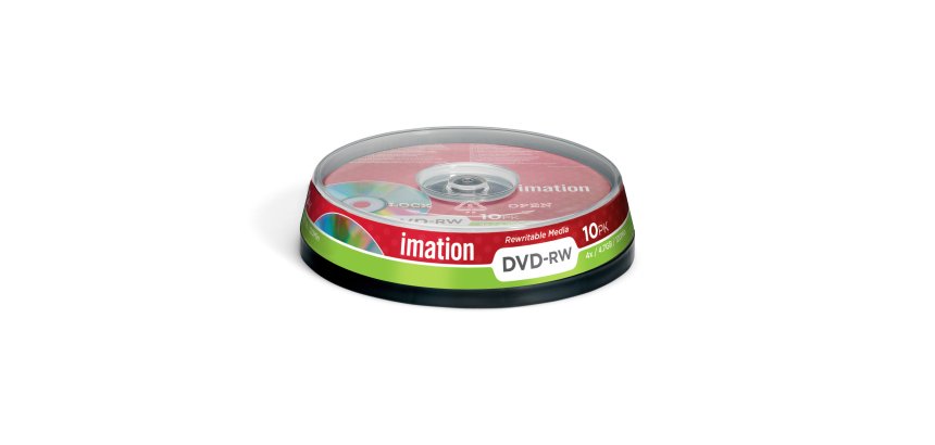 Imation 10 x DVD-RW 4.7GB 4,7 GB 10 pieza(s)
