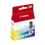 Canon CLI-36 (1511B001) Cartucho original tricolor de capacidad estándar (249 páginas)