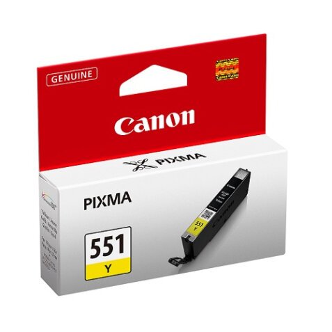 Canon CLI-551 Y Cartucho original amarillo (347 páginas)