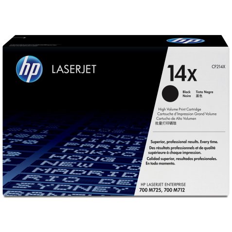 HP 14X / CF214X Tóner original negro de alta capacidad (17500 páginas)