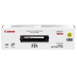 Canon 731 / 6269B002 Tóner original amarillo de capacidad estándar (1500 páginas)