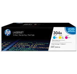 HP 304A / CF372AM Tóner original tricolor de capacidad estándar (2800 páginas)