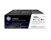 HP CF370AM Pack Tóner original tricolor de capacidad estándar (2600 páginas)