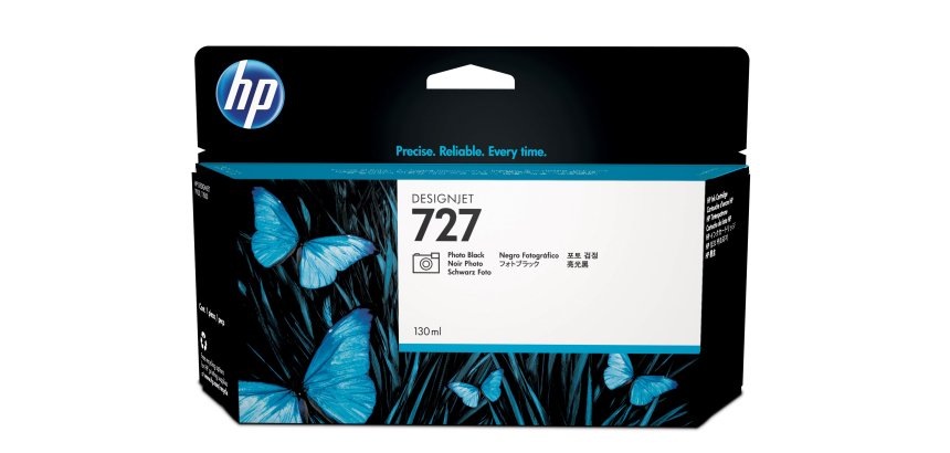 Ink-jet hp designjet t920/t1500 n 727 negro foto alta/1000 paginas