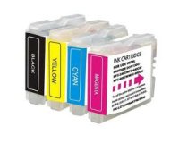 Brother LC-121 (LC121VALBP) Pack cartuchos negro + colores 