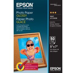 Epson Photo Paper Glossy - 13x18cm - 50 Hojas