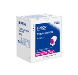 Epson S050748 / C13S050748 Tóner original magenta de alta capacidad (8800 páginas)