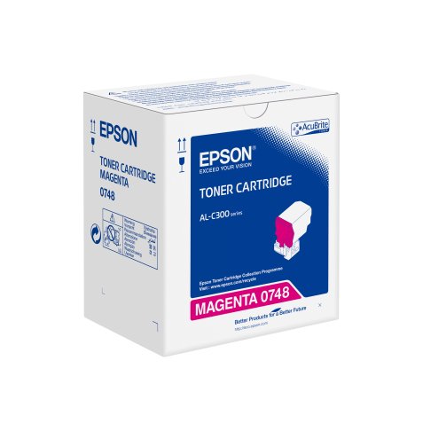 Epson S050748 / C13S050748 Tóner original magenta de alta capacidad (8800 páginas)