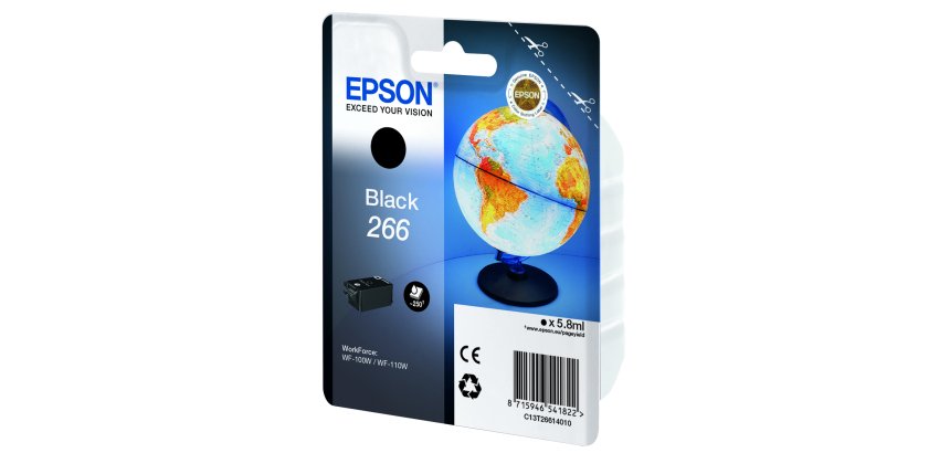 Epson Globe Singlepack Black 266 ink cartridge