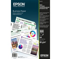 Epson Papel Business Inkjet A4 de , 80 g/m2, 500 hojas