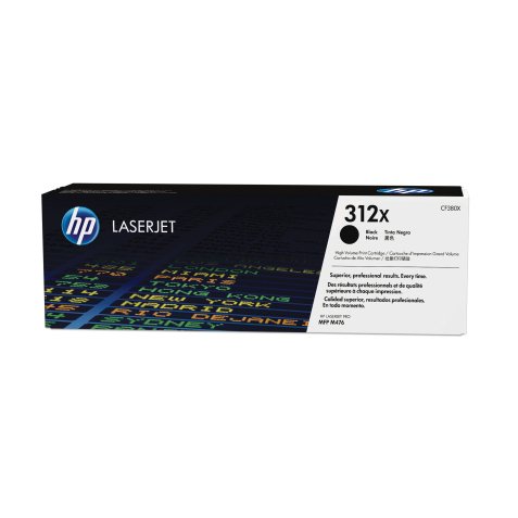 HP 312X / CF380X Tóner original negro de alta capacidad (4400 páginas)