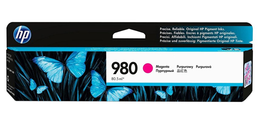 HP 980 D8J08A Cartucho Original Magenta (6.000 páginas)