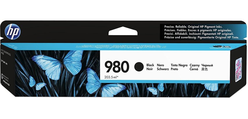 HP 980 D8J10A Cartucho Original Negro (10000 páginas)