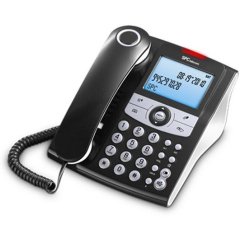 Telefono spc sobremesa/mural elegance pantalla 2,9\" retroiluminada con rellamada 8 niveles volumen opcion mute