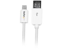 Cable Lightning a USB de StarTech.com para iPhone, iPod, iPad, blanco, 3 m