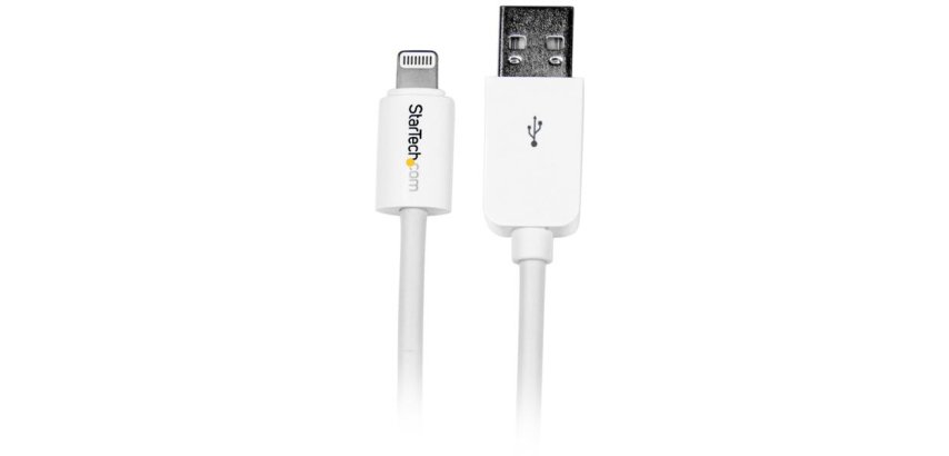 Cable Lightning a USB de StarTech.com para iPhone, iPod, iPad, blanco, 3 m