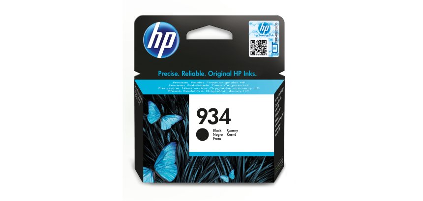 HP 934 C2P119A Cartucho Original Negro (400 páginas)
