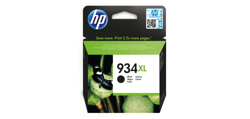 Ink-jet hp 934xl ojp 6230 6830 negro 1000 pag