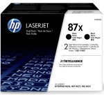 HP 87X Original Negro 2 pieza(s)
