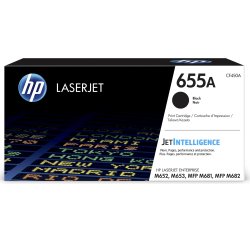 HP 655A Original Negro 1 pieza(s)