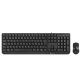 Pack Teclado USB QWERTY + Ratón con cable NGS Cocoa Kit Negro