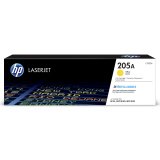 Toner hp 205a laserjet m154a / 154nw / mfp m180n / 181fw amarillo 900 paginas