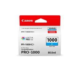 Canon PFI-1000 C cartucho de tinta Original Cian (5025 páginas)