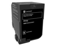 Lexmark 74C2SK0 cartucho de tóner Original Negro 1 pieza(s)