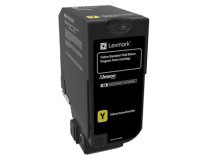 Lexmark 74C2SY0 cartucho de tóner Original Amarillo 1 pieza(s)