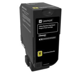 Lexmark 74C2SY0 cartucho de tóner Original Amarillo 1 pieza(s)