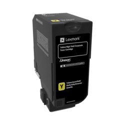 Lexmark 74C2HYE cartucho de tóner Original Amarillo 1 pieza(s)
