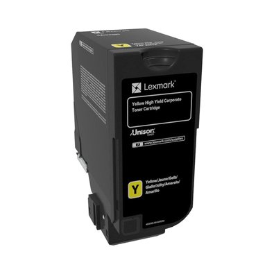 Lexmark 74C2HYE cartucho de tóner Original Amarillo 1 pieza(s)