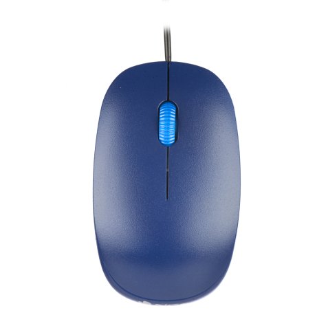 NGS Flame ratón USB Óptico 1000 DPI mano derecha Azul